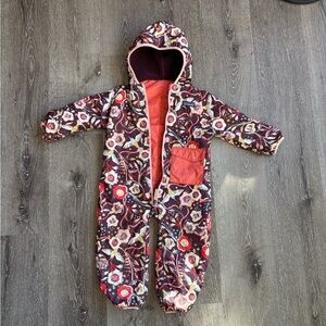 Patagonia baby snow suit reversible!
